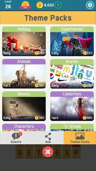 Pictoword: Fun Brain Word Game (Пиктоворд)  [МОД Menu] Screenshot 5