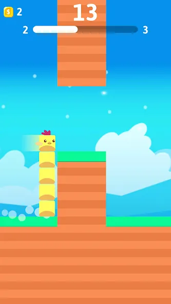 Stacky Bird: Fun Egg Dash Game (тэки птица)  [МОД Unlocked] Screenshot 2