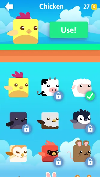 Stacky Bird: Fun Egg Dash Game (тэки птица)  [МОД Unlocked] Screenshot 4