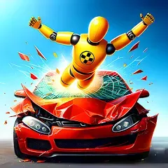 Взломанная Realistic Car Crash Simulator (Реалистичный симулятор автокатастроф)  [МОД Unlimited Money] - стабильная версия apk на Андроид