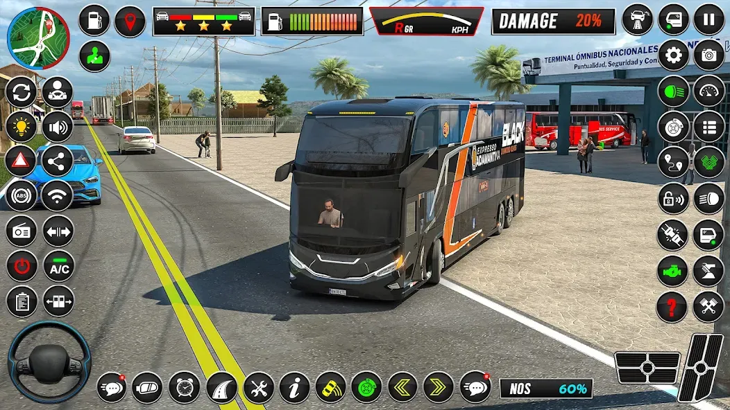 City Coach Bus Driver Games 3D  [МОД Unlimited Money] Screenshot 4