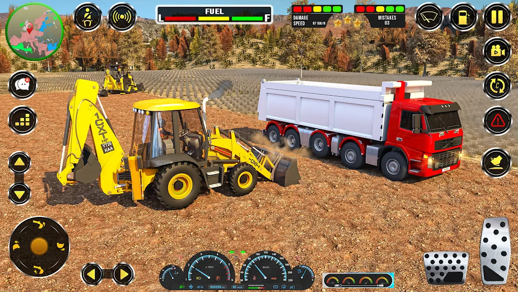 Real JCB Construction Games 3D  [МОД Все открыто] Screenshot 3