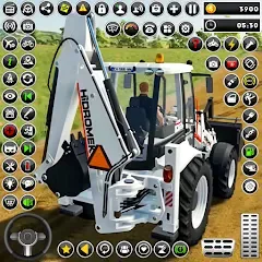 Взлом Real JCB Construction Games 3D  [МОД Все открыто] - полная версия apk на Андроид