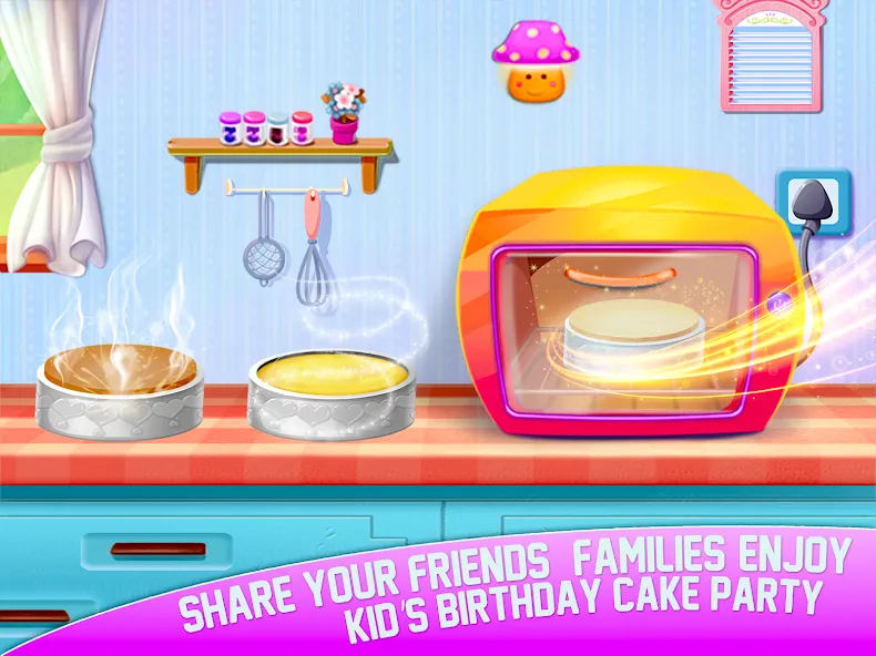 Cake Maker Sweet Bakery Games  [МОД Много монет] Screenshot 4