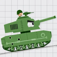 Скачать взломанную Labo Tank-Armored Car & Truck (Лабо)  [МОД Mega Pack] - последняя версия apk на Андроид