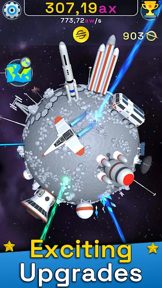 Planet Evolution: Idle Clicker (Планета Эволюция)  [МОД Много монет] Screenshot 3