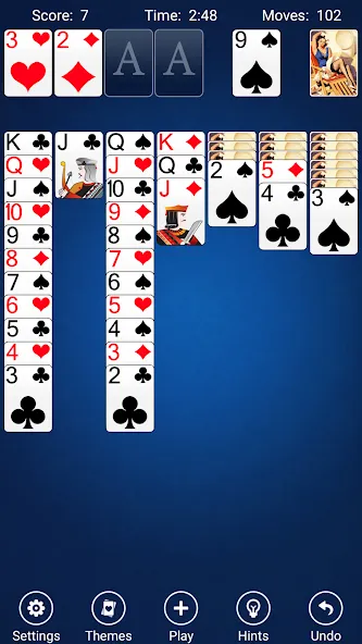 Solitaire  [МОД Unlocked] Screenshot 3