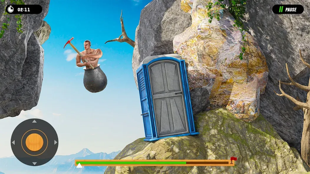 Hammer Climber Man: Pot Man 3D  [МОД Все открыто] Screenshot 5