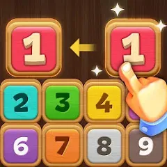 Взлом Merge Wood: Block Puzzle (Мерж Вуд)  [МОД Много монет] - последняя версия apk на Андроид