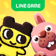 Взломанная LINE ポコパンタウン-楽しめるステージ満載パズルゲーム  [МОД Mega Pack] - стабильная версия apk на Андроид