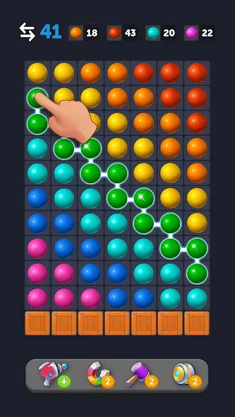 Bubble Link - Connect & Match (Бабл Линк)  [МОД Menu] Screenshot 4