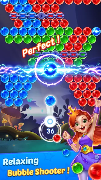 Bubble Shooter Genies  [МОД Много денег] Screenshot 4