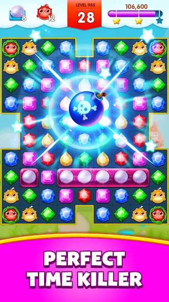 Jewels Legend - Match 3 Puzzle (Джуэл Легенд)  [МОД Бесконечные монеты] Screenshot 4