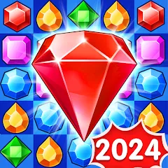 Взломанная Jewels Legend - Match 3 Puzzle (Джуэл Легенд)  [МОД Бесконечные монеты] - стабильная версия apk на Андроид