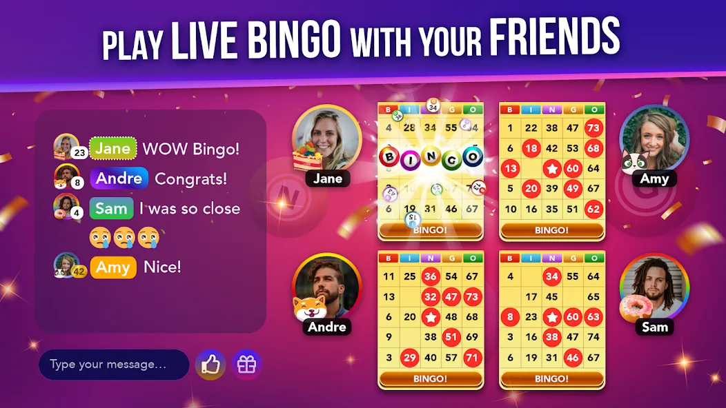 Live Play Bingo: Real Hosts (Лайв Плей Бинго)  [МОД Много денег] Screenshot 5