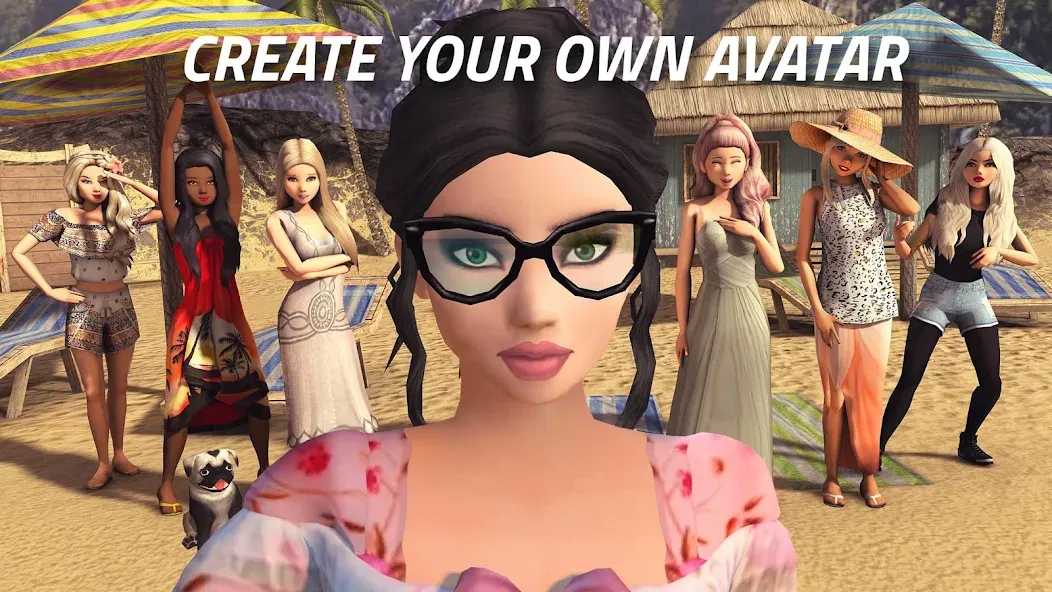 Avakin Life - 3D Virtual World (Авакин Лайф)  [МОД Unlocked] Screenshot 1