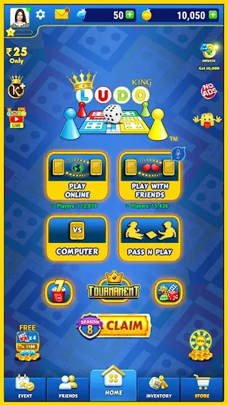 Ludo King™ (Лудо Кинг)  [МОД Menu] Screenshot 5