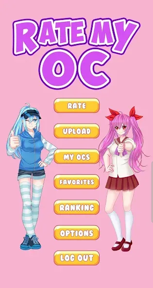 Rate My OC (Рейт Май ОК)  [МОД Menu] Screenshot 1