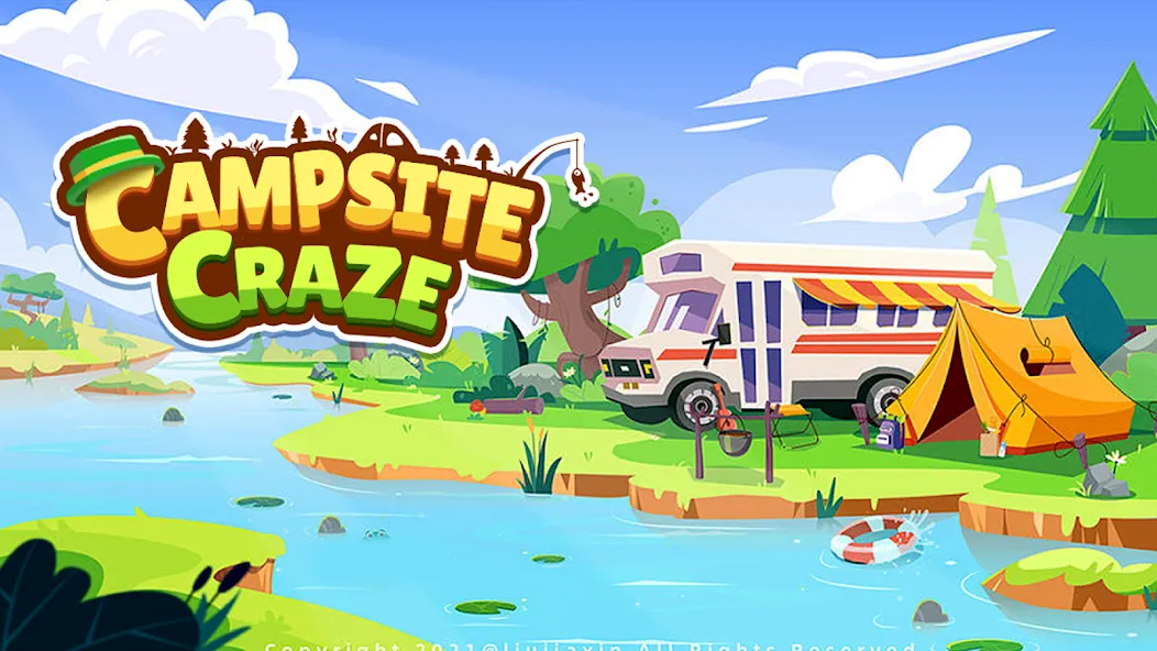 Campsite Craze: Puzzle Merge (Кемпинговая Лихорадка)  [МОД Unlocked] Screenshot 1