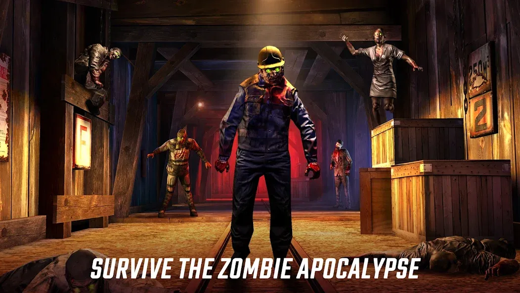 Dead Trigger 2 FPS Zombie Game (ДЕАД ТРИГГЕР 2)  [МОД Много монет] Screenshot 1