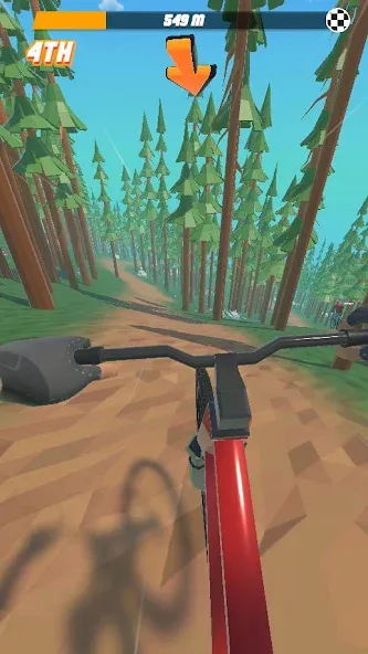 Bike Hill 3D (Байк Хилл 3Д)  [МОД Menu] Screenshot 4