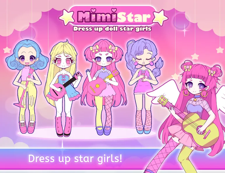 Mimistar dress up chibi doll (Министар)  [МОД Unlocked] Screenshot 1