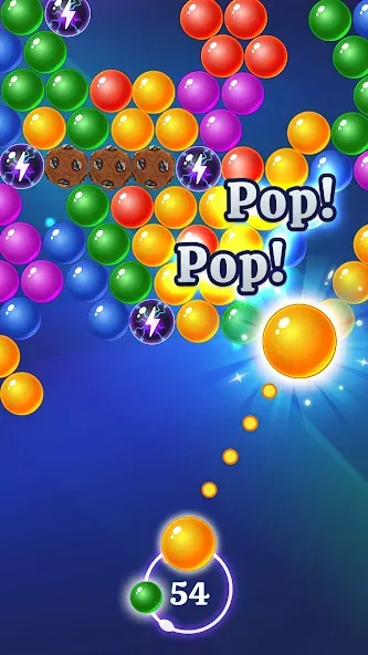 Bubble Shooter Games  [МОД Бесконечные деньги] Screenshot 4