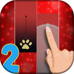 Скачать взлом Piano Noir Ladybug Tiles 2 (Пианино Нуар Картинки С кожанкой Жук 2)  [МОД Много денег] - последняя версия apk на Андроид