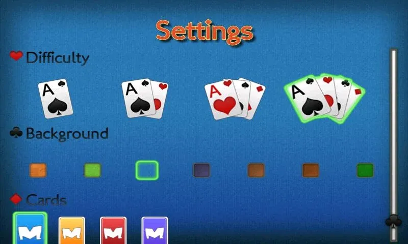 Spider Solitaire  [МОД Все открыто] Screenshot 4