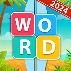 Взломанная Word Surf - Word Game (Ворд Серф)  [МОД Unlocked] - стабильная версия apk на Андроид