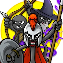 Взломанная Stick War: Saga (Стик Вар 3)  [МОД Бесконечные деньги] - полная версия apk на Андроид
