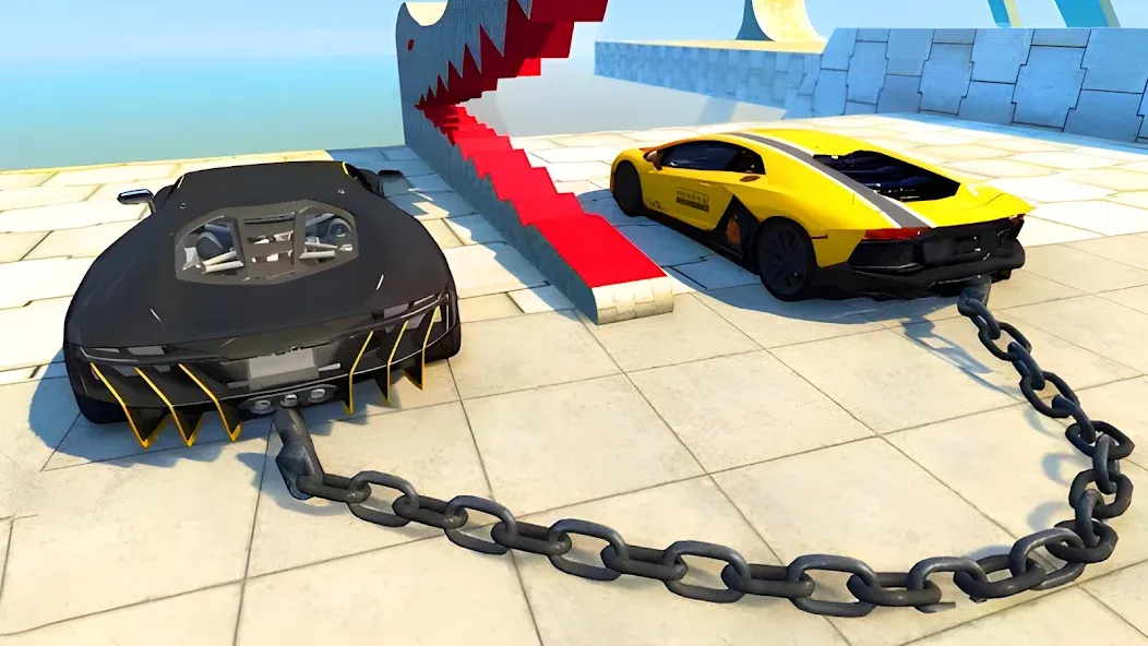 Stunt Car Crash (Стант Кар Краш)  [МОД Unlocked] Screenshot 2