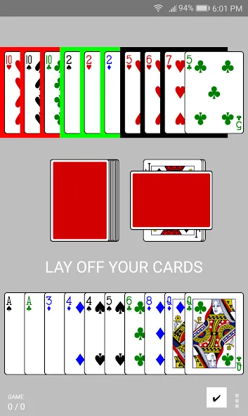 Gin Rummy (Джин Рамми)  [МОД Menu] Screenshot 3