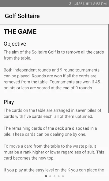 Golf Solitaire (Гольф солитер)  [МОД Много монет] Screenshot 4