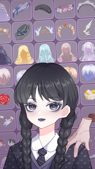 Anime Avatar Maker Creator (Аниме Аватар Мейкер Креейтор)  [МОД Unlocked] Screenshot 2