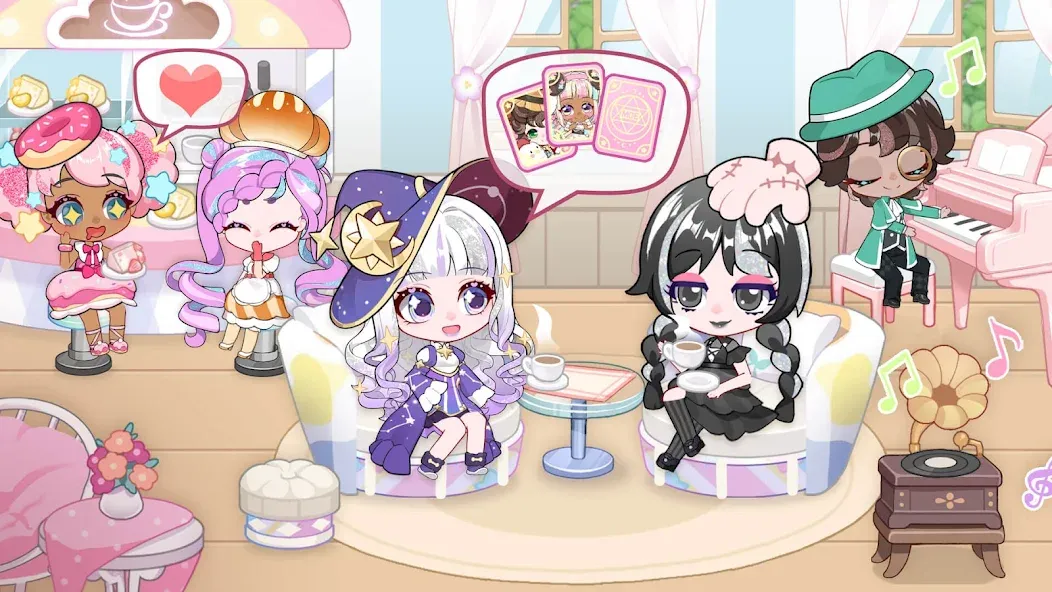 Chibi Doll: My School (Чиби Долл)  [МОД Много монет] Screenshot 4