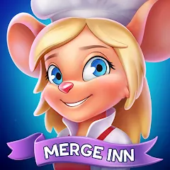 Взломанная Merge Inn - Cafe Merge Game (Мердж Инн)  [МОД Menu] - полная версия apk на Андроид