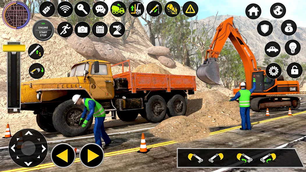 Construction Excavator Game 3D  [МОД Unlocked] Screenshot 2