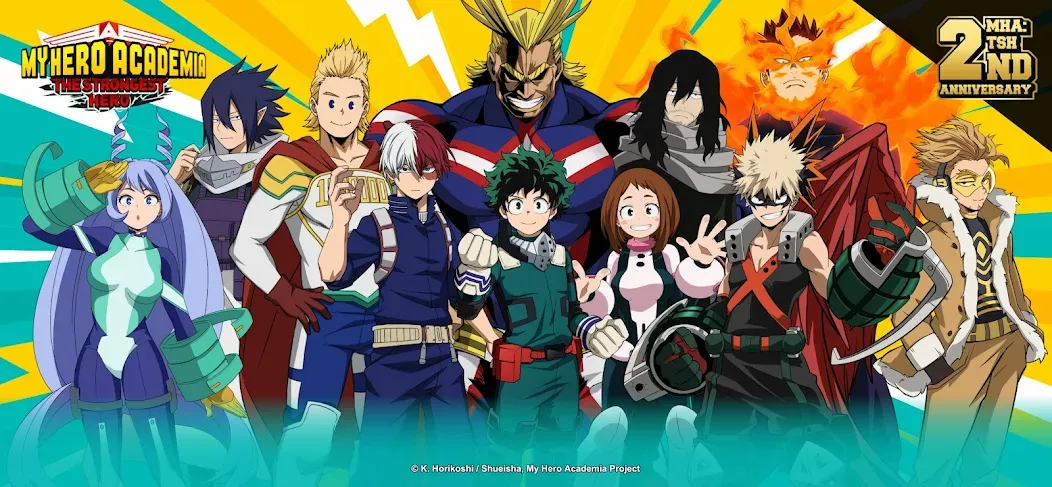 MHA:The Strongest Hero (Эмха)  [МОД Бесконечные деньги] Screenshot 1