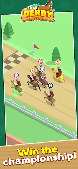 Idle Derby Tycoon (Айдл Дерби Тайкун)  [МОД Бесконечные монеты] Screenshot 2