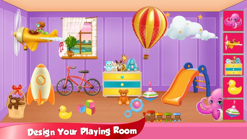 Girl Doll House Design & Clean  [МОД Mega Pack] Screenshot 3