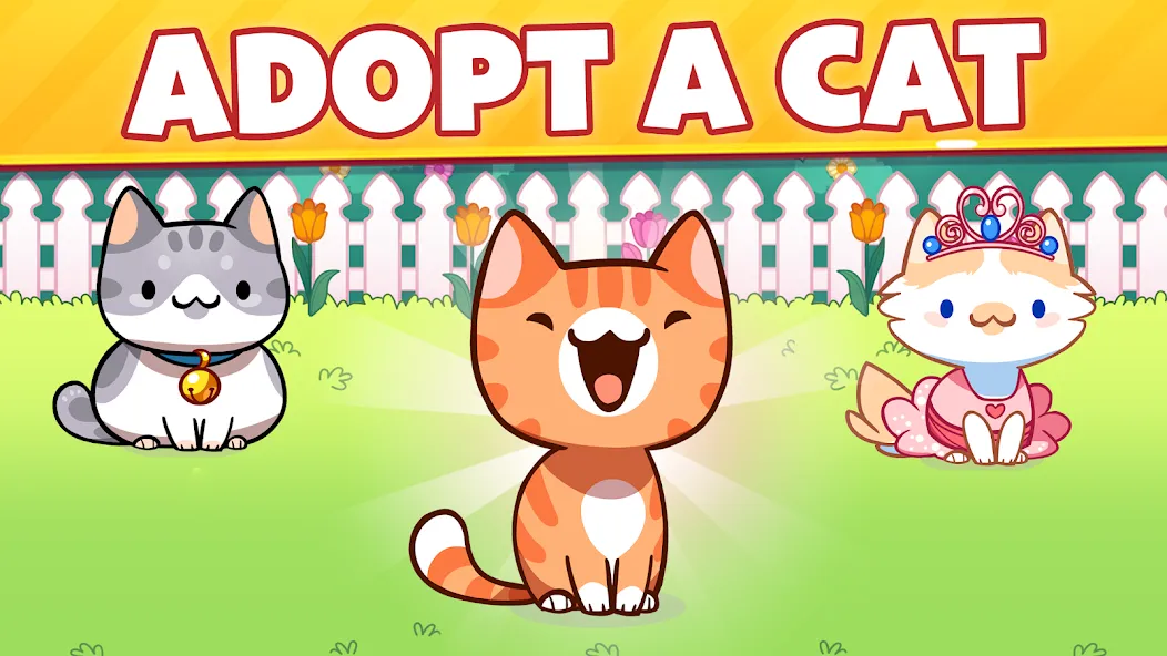 Cat Game - The Cats Collector!  [МОД Меню] Screenshot 1