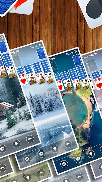 Solitaire Card Game (Солитер карточная игра)  [МОД Меню] Screenshot 4