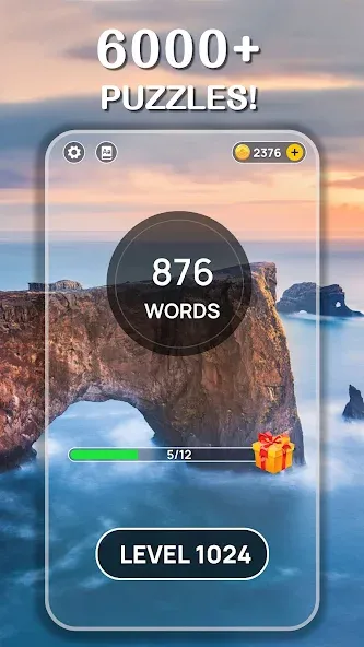 Word Scenery: Crossword (Ворд Трип)  [МОД Много монет] Screenshot 4