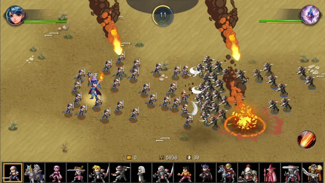 Miragine War (Мирагин Вар)  [МОД Menu] Screenshot 4