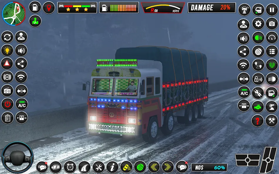 Indian Truck Game 3d Truck sim (Трак Геймс Драйвинг Симулятор)  [МОД Все открыто] Screenshot 2