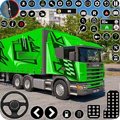 Взломанная Indian Truck Game 3d Truck sim (Трак Геймс Драйвинг Симулятор)  [МОД Все открыто] - последняя версия apk на Андроид