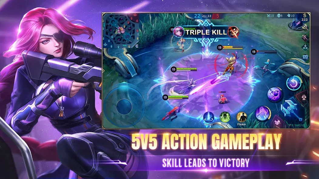 Mobile Legends: Bang Bang (Мобильные Легенды)  [МОД Много денег] Screenshot 1