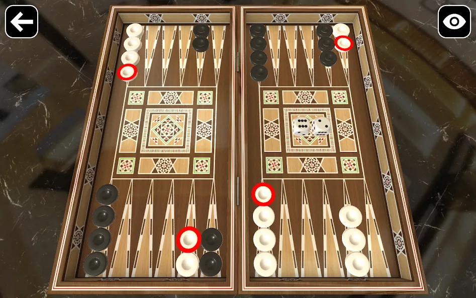 Original Backgammon  [МОД Много денег] Screenshot 1