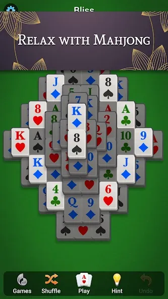 Mahjong Solitaire  [МОД Mega Pack] Screenshot 1